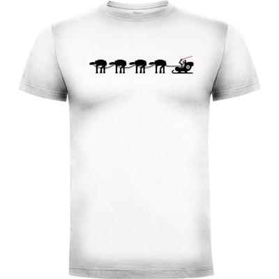 Camiseta Darth Vader is coming to town - Camisetas Txesky