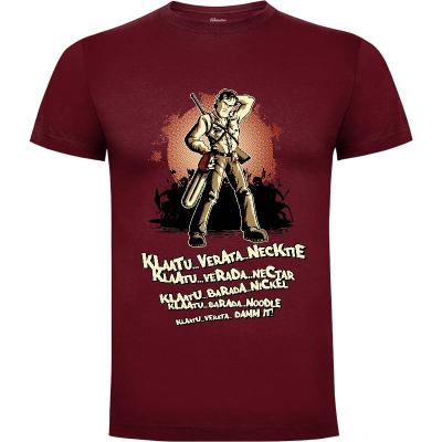 Camiseta Klaatu Barada Nikto - Camisetas Saqman