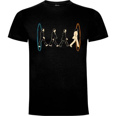 Camiseta Beatles Portal - Camisetas Videojuegos