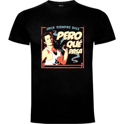 Camiseta Jack Burton, Golpe en la pequeña China (por Mos Eisly) - Camisetas De Los 80s