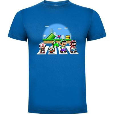 Camiseta MUSHROOM ROAD - Camisetas Videojuegos