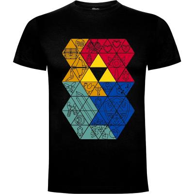 Camiseta Triforce Items - Camisetas Adrian Filmore
