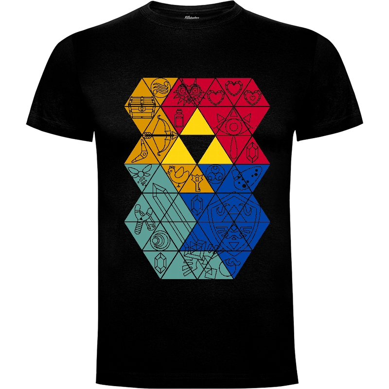 Camiseta Triforce Items