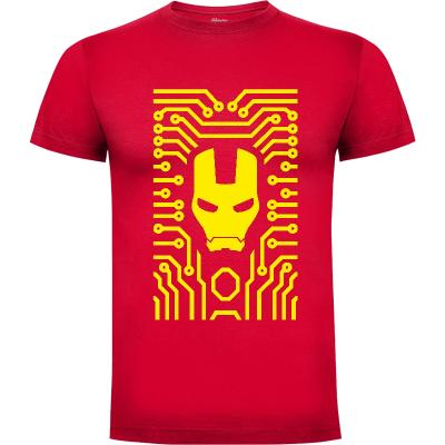 Camiseta Iron Pattern - Camisetas Comics
