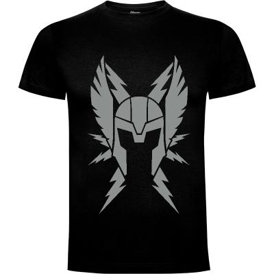 Camiseta God of Thunder Pattern (Silver) - Camisetas Demonigote