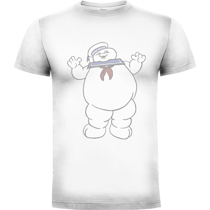 Camiseta Cazafantasmas - Muñeco Marshmallow
