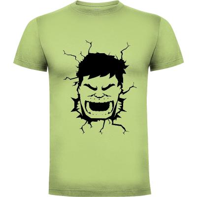 Camiseta Superhero Minimalist The Hulk - Camisetas Demonigote