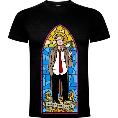 Camiseta Saint Bollocks - Camisetas Demonigote