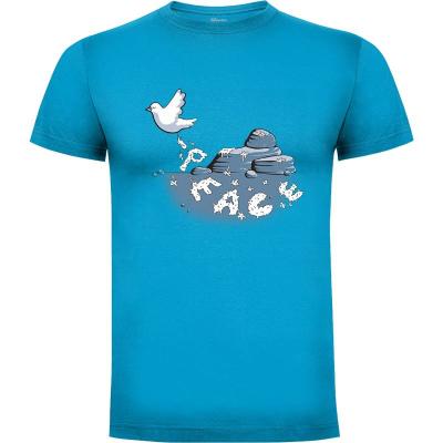 Camiseta Peace Messenger (blue) - Camisetas Adrian Filmore