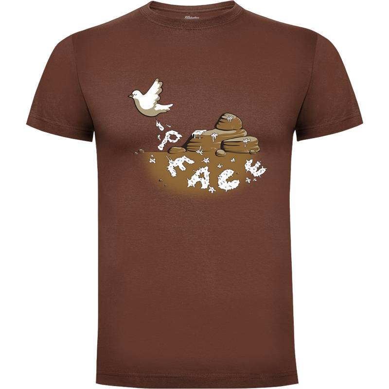 Camiseta Peace Messenger (brown)