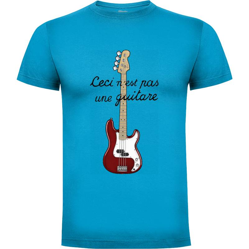 Camiseta Ceci n ´est pas une guitare