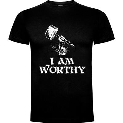 Camiseta I Am Worthy - Camisetas Pichins Creations