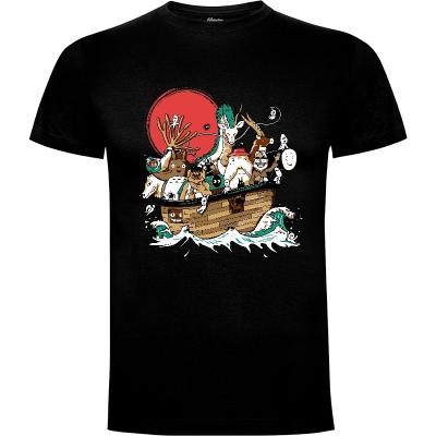 Camiseta Miyazaki's ark - Camisetas totoro