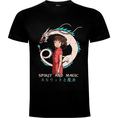 Camiseta Spirit and Magic - Camisetas Anime - Manga