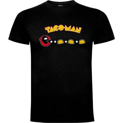 Camiseta TACO-MAN - Camisetas Skullpy