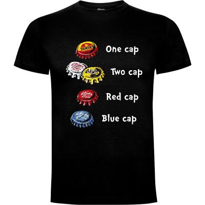 Camiseta Bottle Caps Fever - Camisetas Videojuegos
