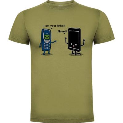 Camiseta I am your father! Phone - Camisetas Divertidas