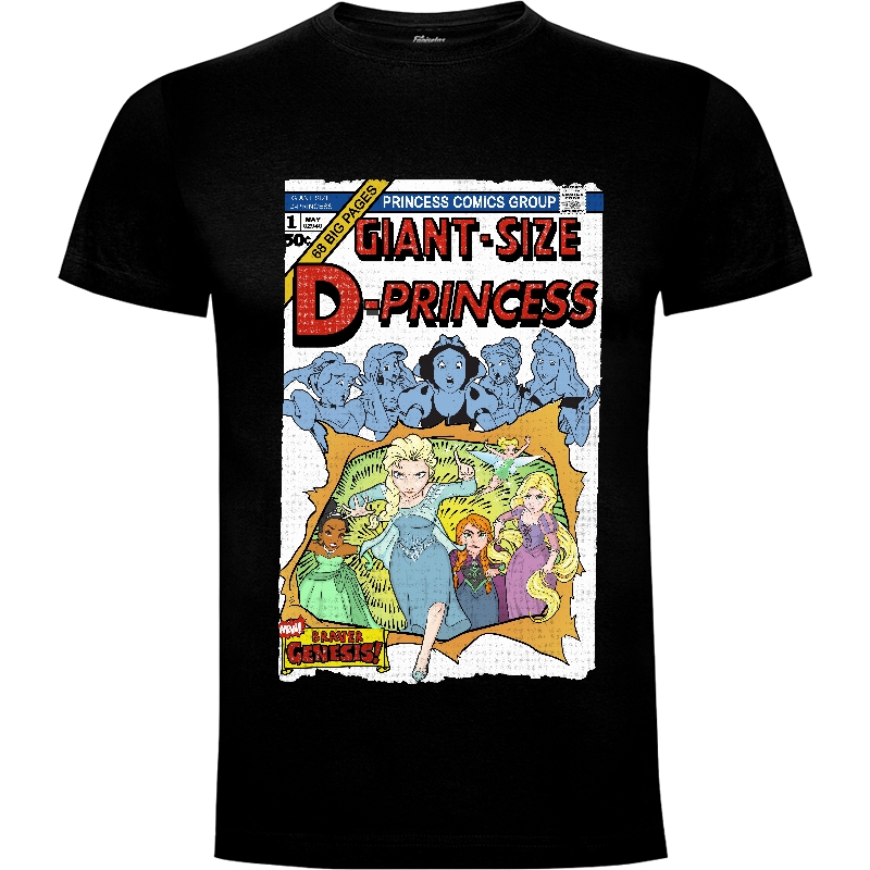 Camiseta GIANT-SIZE D-PRINCESS