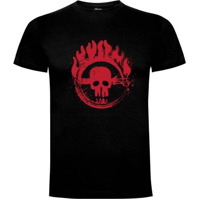 Camiseta Blood on Road - Camisetas DrMonekers