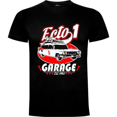 Camiseta Ecto 1 Garage - Camisetas Absolemstudio