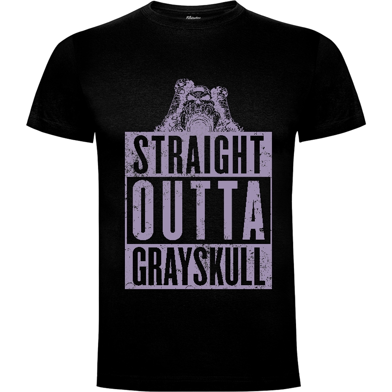 Camiseta STRAIGHT OUTTA GRAYSKULL