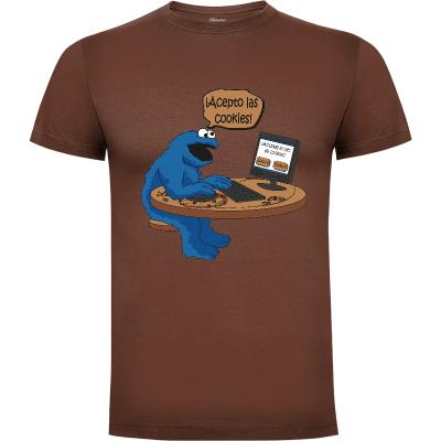 Camiseta ¡Acepto las cookies! - Camisetas Series TV