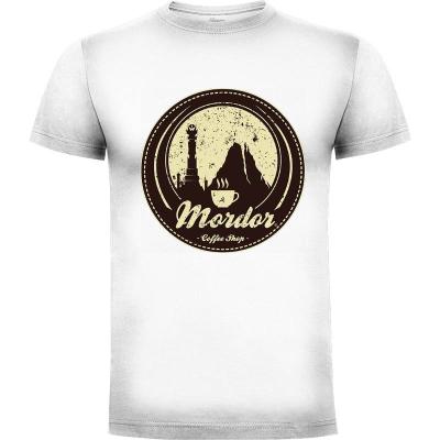 Camiseta Mordor Coffee Shop - Camisetas Fernando Sala Soler