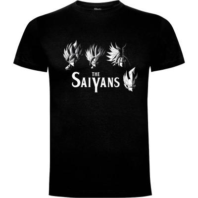 Camiseta The Saiyans - Camisetas goku
