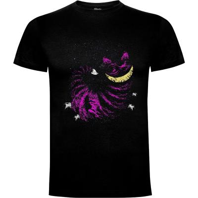 Camiseta El gato que le sonrió a la luna - Camisetas Noreu