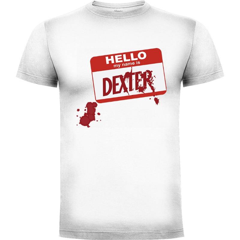 Camiseta my name is Dexter