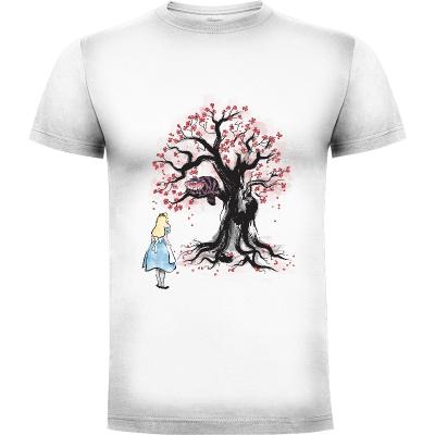 Camiseta The Cheshire's Tree - Camisetas Dibujos Animados
