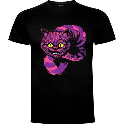 Camiseta Grinning like a Cheshire Cat (purple) - Camisetas Dibujos Animados