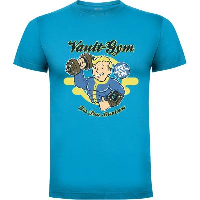 Camiseta Vault-Gym (stock) Camiseta Hombre T: M Azul Oceano - 