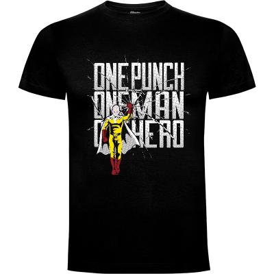 Camiseta One Hero - Camisetas Otaku