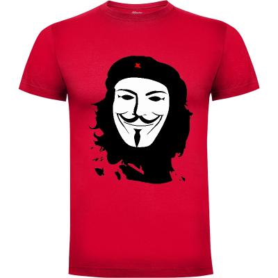 Camiseta Anonymous guevara - Camisetas Series TV