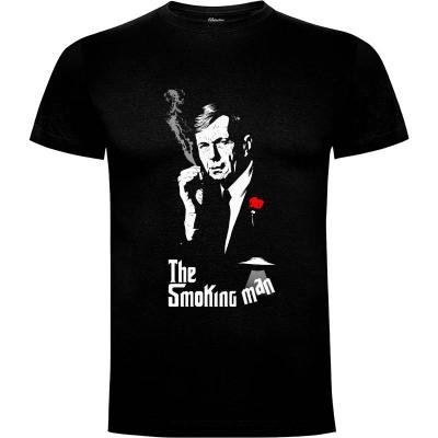 Camiseta The Smoking Man - Camisetas Albertocubatas
