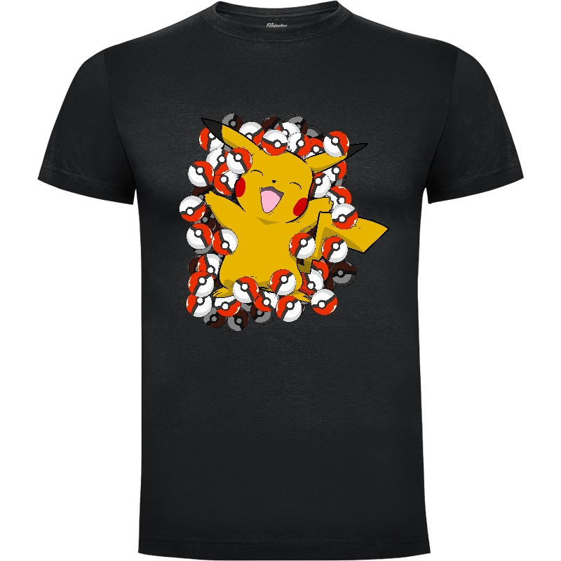 Pikachu - Pokeball Beauty T-Shirt 
