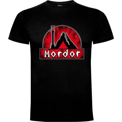 Camiseta Expediciones Tierra Media (Mordor) - Camisetas Buck Rogers
