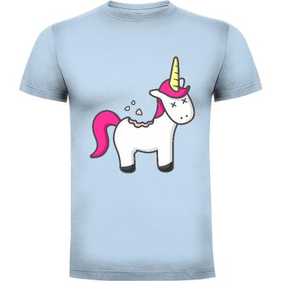 Camiseta Galleta Unicornio - Camisetas Sombras Blancas