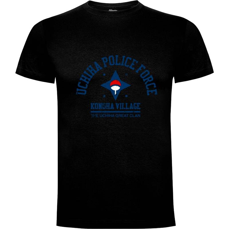 Camiseta Uchiha police force
