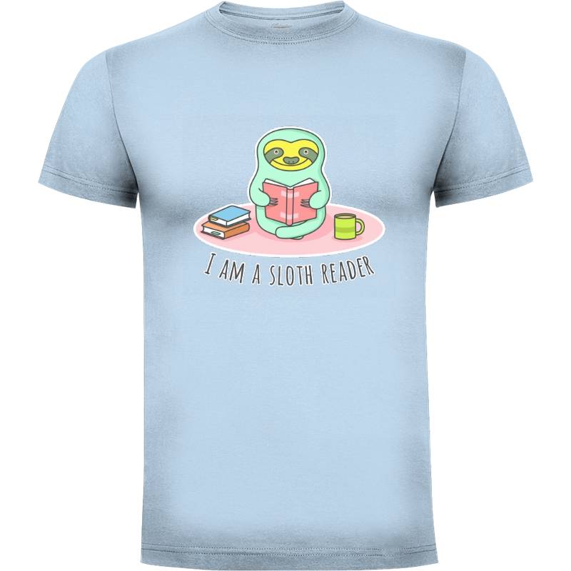 Camiseta I Am a Sloth Reader