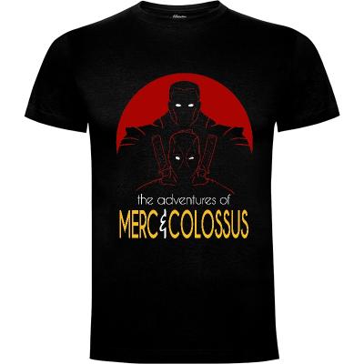 Camiseta The adventure of Merc and Colossus - Camisetas Comics