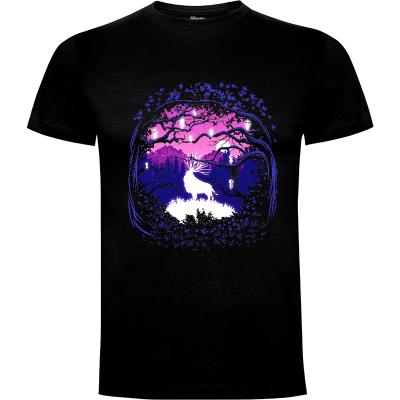 Camiseta Spirit forest - Camisetas Albertocubatas