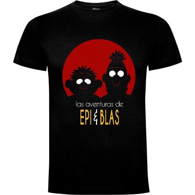 Camiseta Las aventuras de Epi y blas - Camisetas Series TV