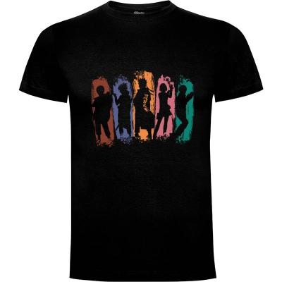 Camiseta shadows of ninja - Camisetas Skullpy