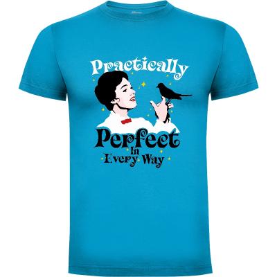 Camiseta Practically Perfect (por Mos Graphix) - Camisetas Mujer