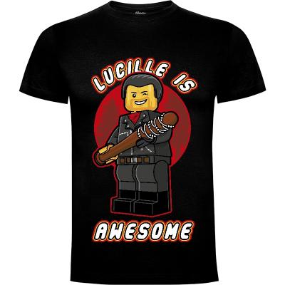 Camiseta Lucille is Awesome v2 - Camisetas Series TV