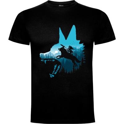 Camiseta Wolf Attack - Camisetas princesa