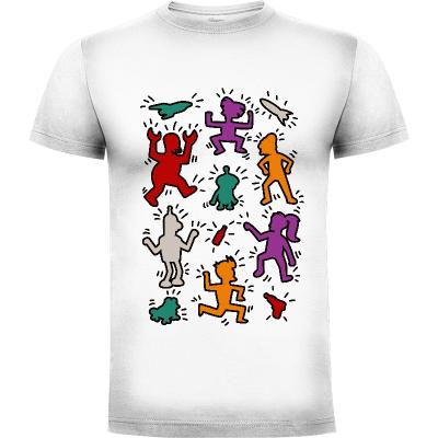 Camiseta Haring Futurama - Camisetas Dibujos Animados
