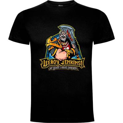 Camiseta Leeroy Jenkins! - Camisetas Demonigote